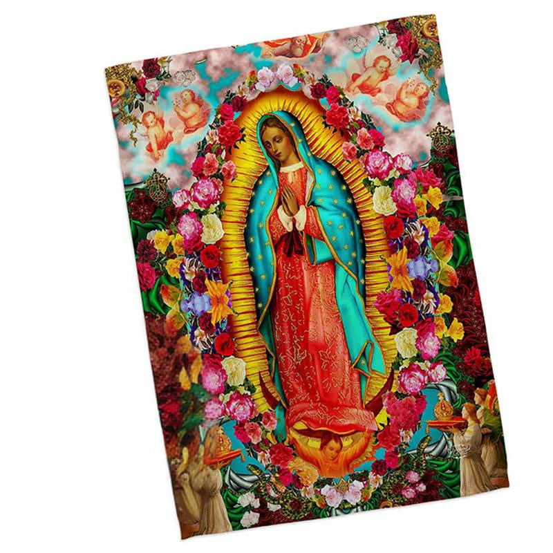 Jemne potlačená útulná hrubá deka