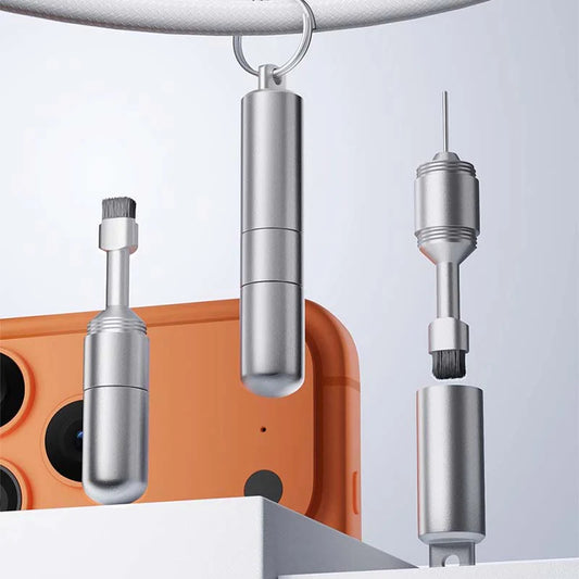 2 v 1 kefka na čistenie slúchadiel a špendlík na vyberanie SIM karty