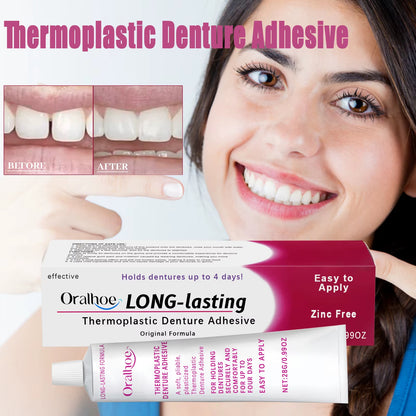 (🔥Kúp 1 a získajte 2 zadarmo🔥)Voľný, teplý, plyšový pyžamový set pre ženy, koralová No more loose dentures! Europe’s best-selling long-lasting denture adhesive?farba