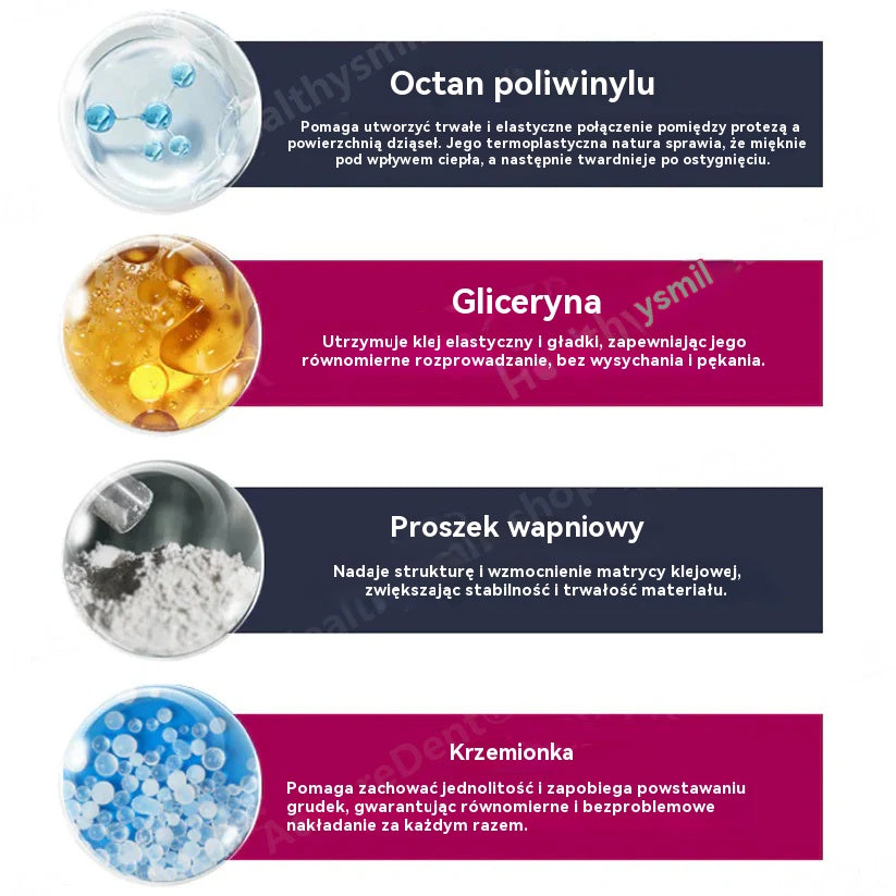 🔥Len dnes! 50% zľava!🔥Lepidlo na zubné protézy AdhereDent® – stabilita a prirodzené pohodlie pri nosení