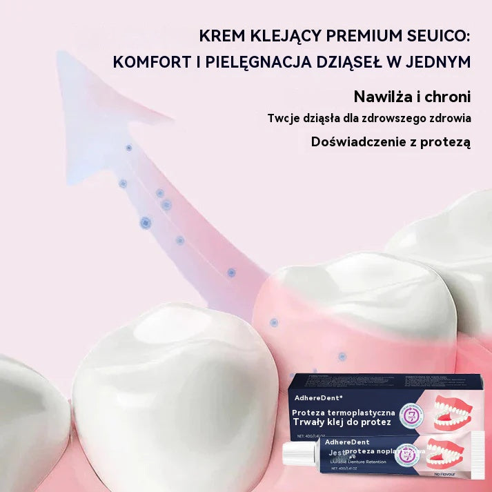 🔥Len dnes! 50% zľava!🔥Lepidlo na zubné protézy AdhereDent® – stabilita a prirodzené pohodlie pri nosení