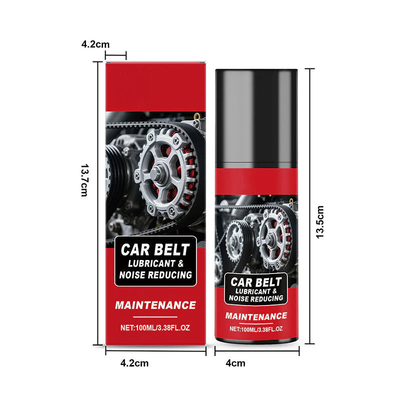 (🔥Kúp 1 a získaj 1 zadarmo🔥)Mazivo na remene a sprej na zníženie hluku – Predĺžte životnosť remeňa, odstráňte vŕzganie a chráňte motor