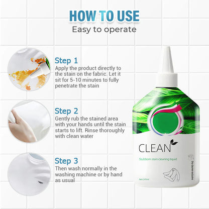 Výkonný odstraňovač škvŕn z oblečenia