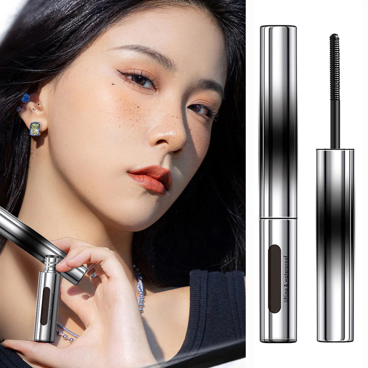 (🔥Kúp 1 a získajte 1 zadarmo🔥)Riasenka Iron Rod ✨ Predlžuje, natočuje a je odolná voči rozmazávaniu