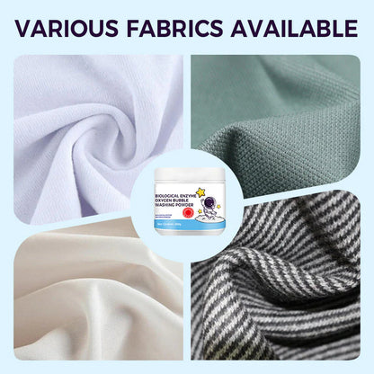 (🔥Kúp 1 a získaj 1 zadarmo🔥)Prášok na pranie s biologickými enzýmami a kyslíkovými bublinami