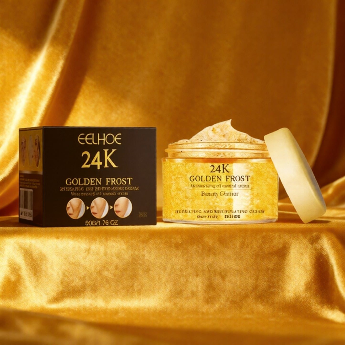 【😍Čím viac nakupujete, tým viac šetríte Zelená】Set Lifting Royal Gold, Ser + Cremă Noapte