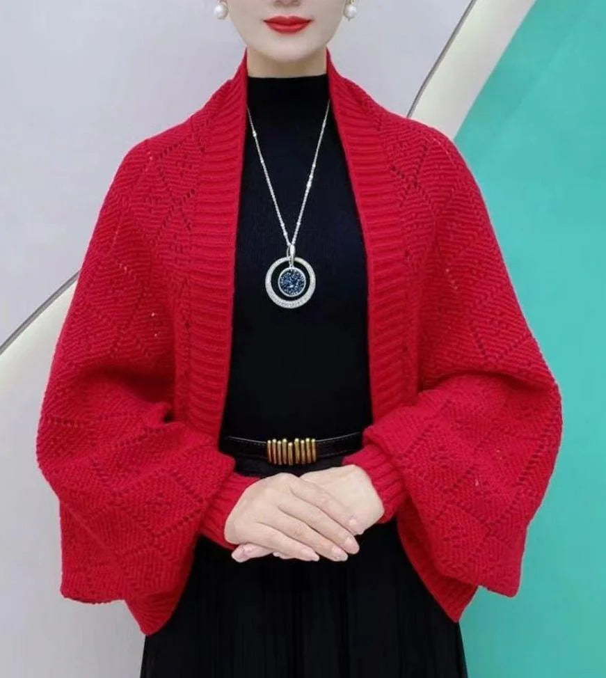 2025Nová módna dutá pletená látka