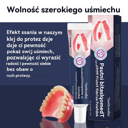 🔥Len dnes! 50% zľava!🔥Lepidlo na zubné protézy AdhereDent® – stabilita a prirodzené pohodlie pri nosení
