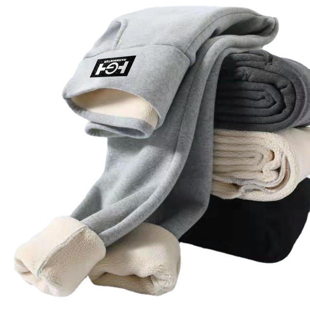 Módne dámske termo kašmírové úzke nohavice