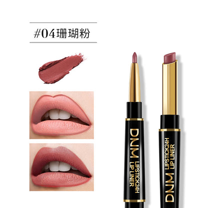 2-in-1 Waterproof Lipstick Lip Liner