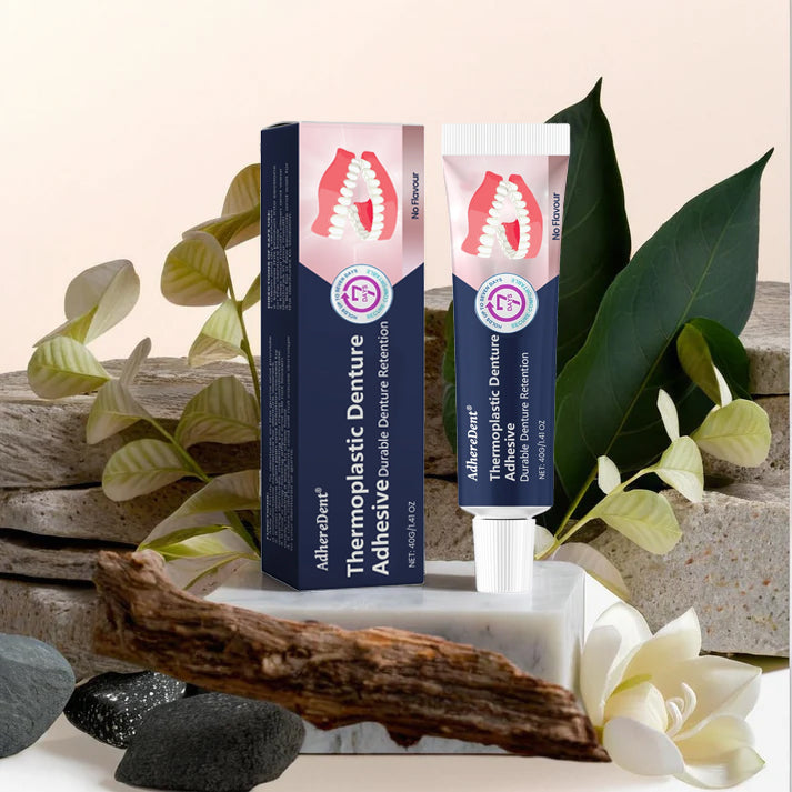 🔥Len dnes! 50% zľava!🔥Lepidlo na zubné protézy AdhereDent® – stabilita a prirodzené pohodlie pri nosení