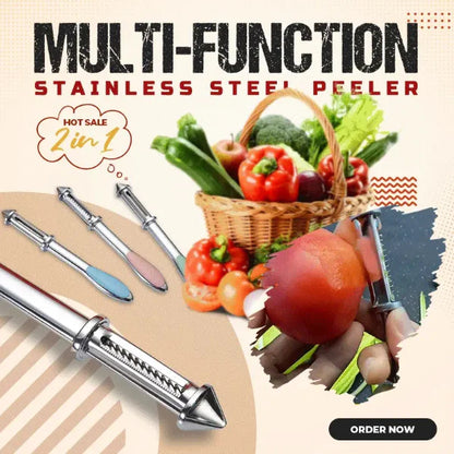 (🔥Kúp 1 a získajte 1 zadarmo🔥)Multifunkčná škrabka z nehrdzavejúcej ocele