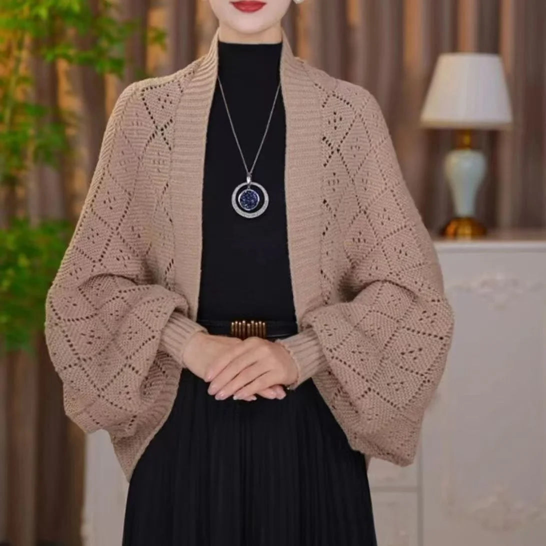 2025Nová módna dutá pletená látka