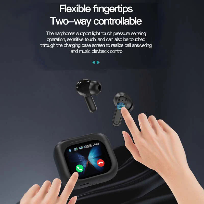 Kompaktné slúchadlá s dotykovým ovládaním a čistým zvukom