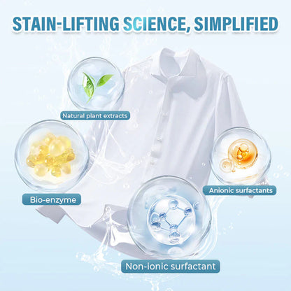 Výkonný odstraňovač škvŕn z oblečenia