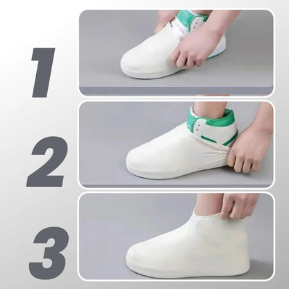 Prenosné skladacie vodotesné návleky na topánky