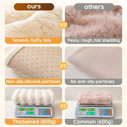 Hrubý plyšový poťah na pohovku s králikom