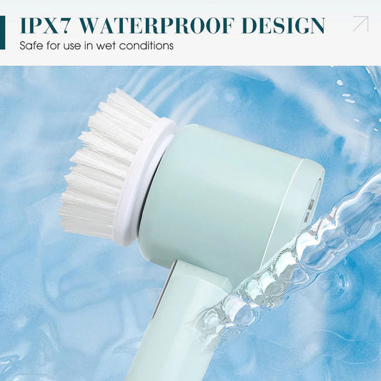 Multifunkčná skladateľná elektrická čistiaca kefa