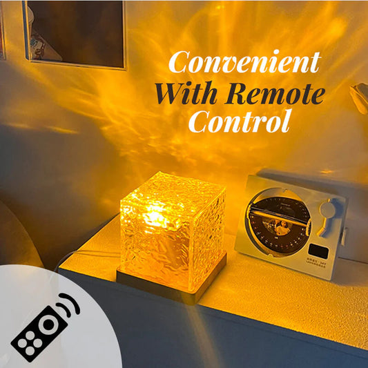 Ambientné osvetlenie vlniek vody