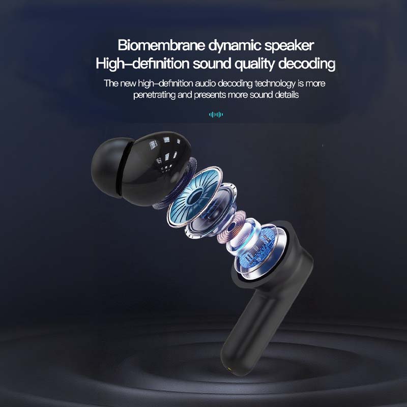 Kompaktné slúchadlá s dotykovým ovládaním a čistým zvukom